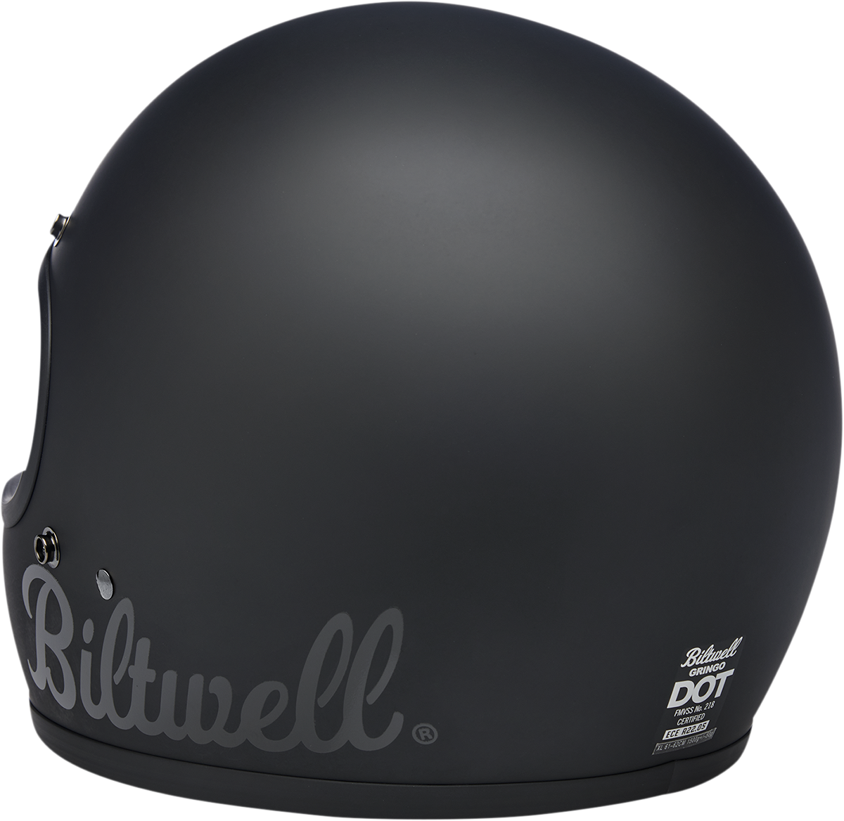 BILTWELL Gringo Helmet Flat Black Factory