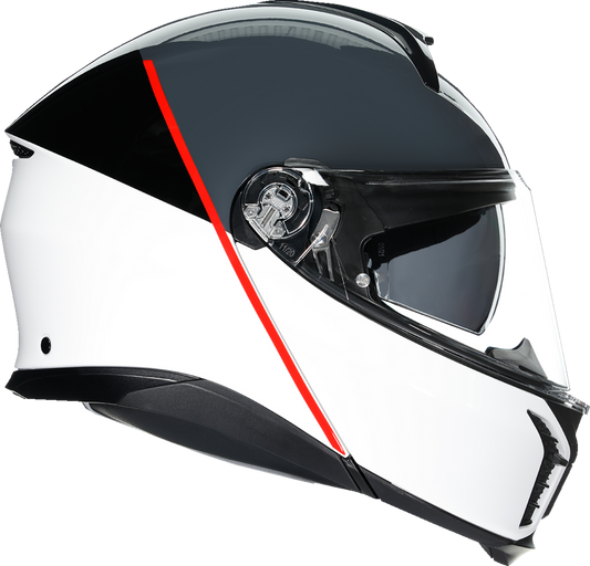 AGV Tourmodular Helmet  Balance  White/Gray/Red