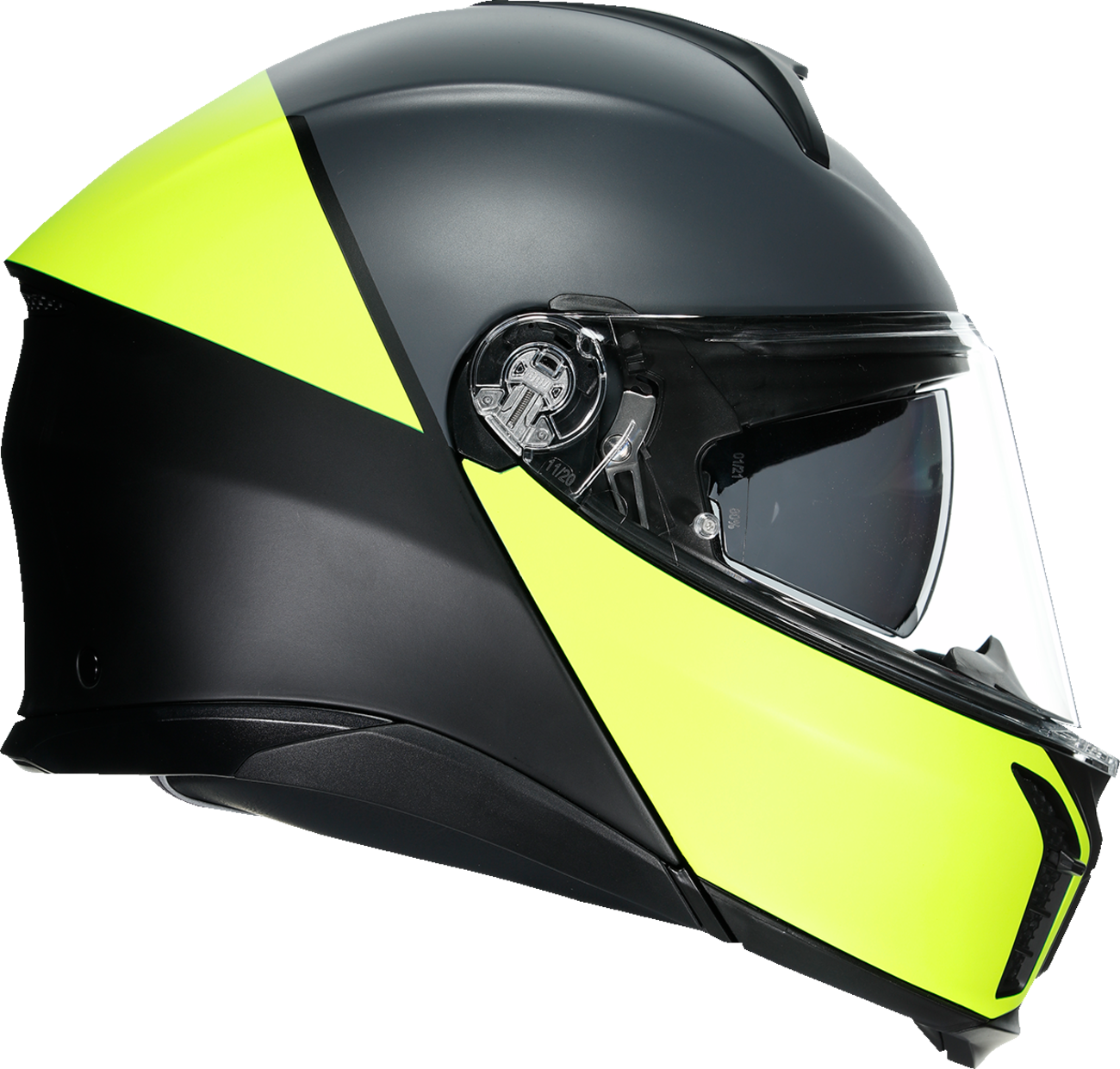 AGV Tourmodular Helmet  Balance  Black/Yellow Fluo/Gray