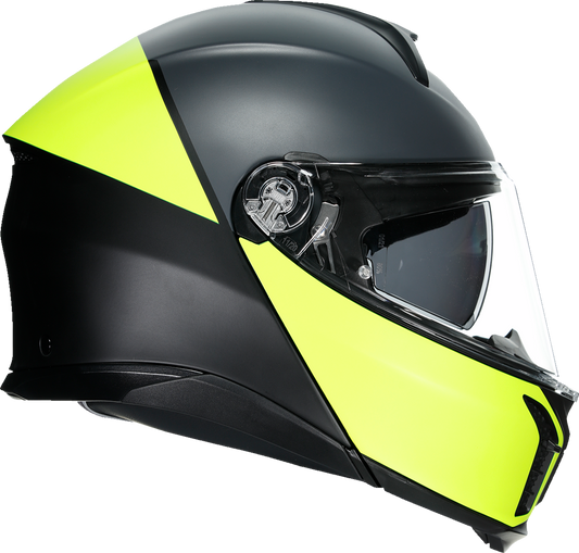 AGV Tourmodular Helmet  Balance  Black/Yellow Fluo/Gray