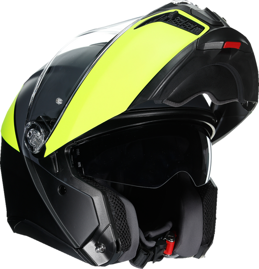 AGV Tourmodular Helmet  Balance  Black/Yellow Fluo/Gray