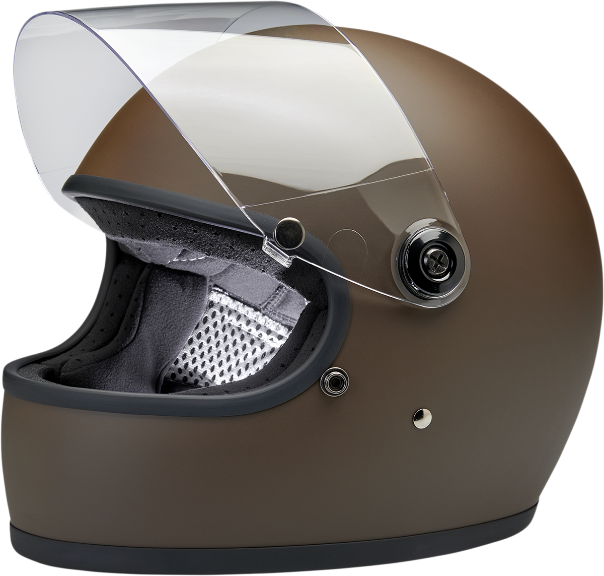 BILTWELL Gringo S Helmet  Flat Chocolate